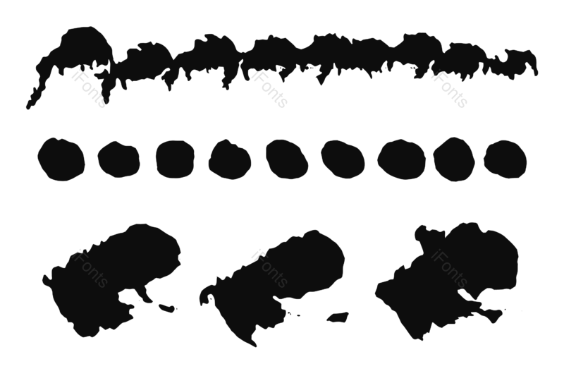 水墨图片,墨水元素,笔触PNG,笔刷免抠素材